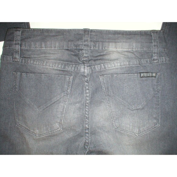 New Girls Designer Hudson Skinny Jeans 14 Gray Faded Black Graphite NWT Logo - Picture 3 of 4